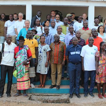 Kolleginnen und Kollegen aus Guinea-Bissau und der Wattenmeerregion.
