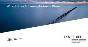 Titelbild der LKN-Broschüre "Wir schützen Schleswig-Holsteins Küsten"