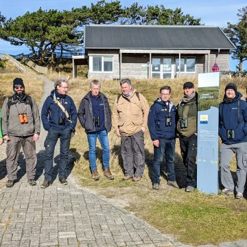 Gruppenbild mit Kolleg:innen der Nationalparke neudiedler see - seewinkel und Niedersächsisches Wattenmeer