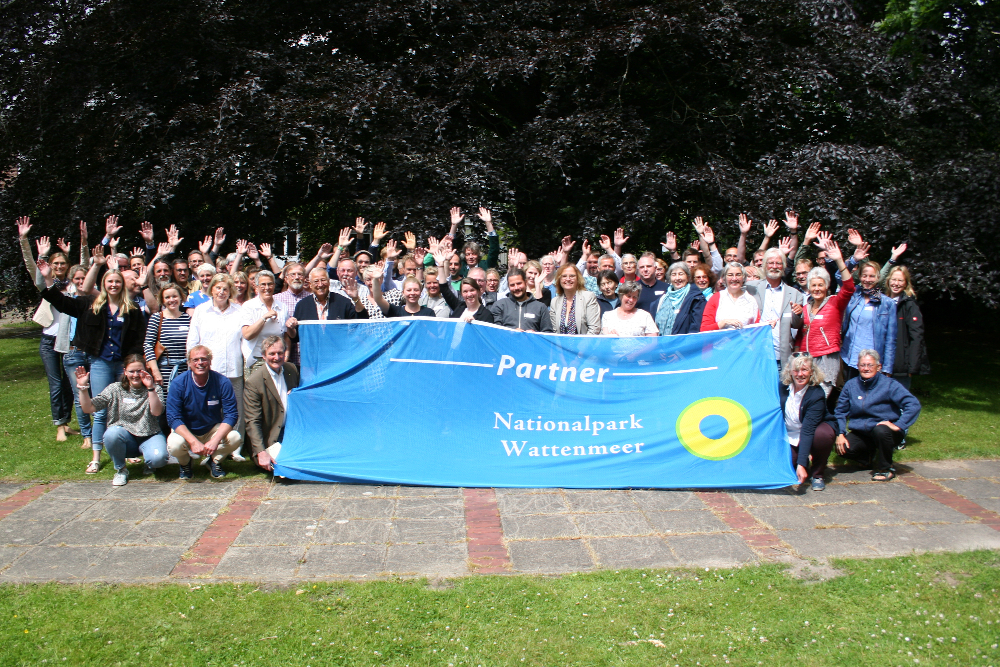 Gruppenfoto beim Treffen der Nationalpark-Partner 2022
