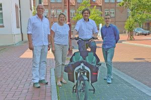 Biosphären-Bike "Willi" geht in Nordenham an den Start