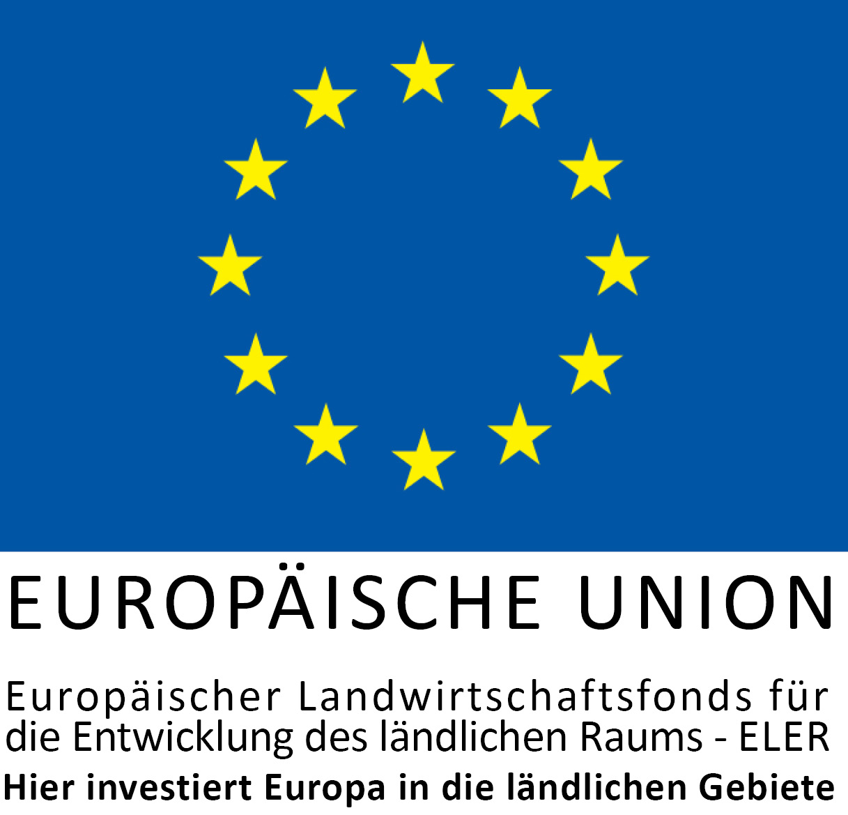 Logo ELER Europäischer Landwirtschaftsfonds